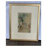 Watercolor by A.E. Sanders