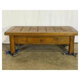 Tile-Top Coffee Table-8395