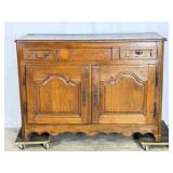 Antique Country French Cupboard-8526