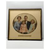 Framed Portrait of Royal Family