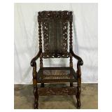 Antique Carved Armchair