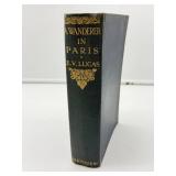Antique ï¿½ A Wanderer in Paris Book