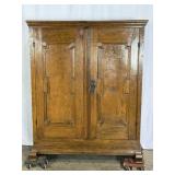 Antique Country French Cupboard-8355