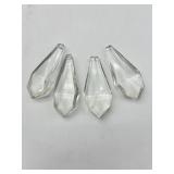 Set 4 Czechoslovakian Crystals