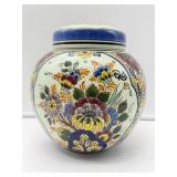 Hand-Painted Delftware Jar-9003