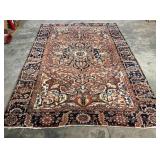 Hand-Knotted Heriz Rug-434