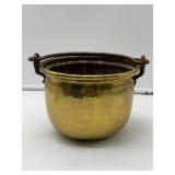 Small Brass Cauldron