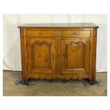 Antique Country French Cupboard-8525