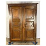 Antique Corner Cabinet-8494