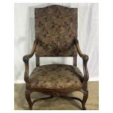 Carved Wood Armchair 5826