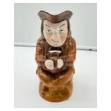 Ceramic Toby-Style Pitcher