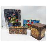 Antique & Vintage Tin Boxes