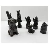 7 Small Figurines