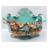 Antique Majolica Planter-9006