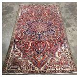 Hand-Knotted Heriz Rug-422