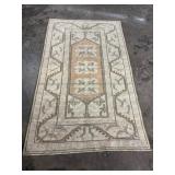 Handwoven Oushak Rug-427