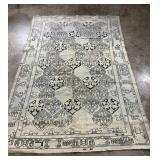 Handwoven Oushak Rug-437