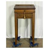 Antique Primitive Lecturn-8358