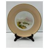 Hand-Painted Decorative Plate