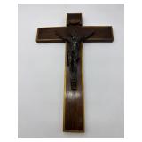 Wood and Metal Crucifix-9342