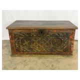 Carved Antique Box-9350