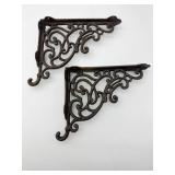Pr Iron Shelf Brackets-6008