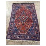 Vintage Handwoven Rug-9135