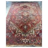 Vintage Handwoven Rug-9134