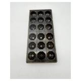 Vintage Metal Chocolate Mold-4142