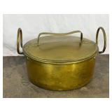 Brass Cooking Pot With Lid-9324