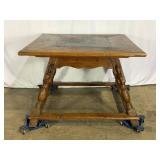 Antique Table with Slate-8507