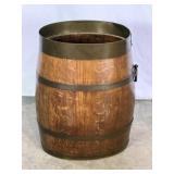 Antique Brass Bound Barrel-9908
