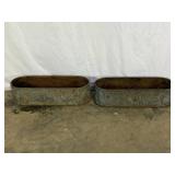 Pr Antique Planters