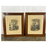 2 Victorian Lithographs-9882
