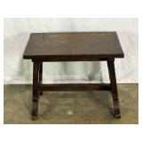 Oak Side Table-9819