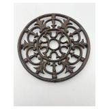 Round Cast Iron Trivet-9846