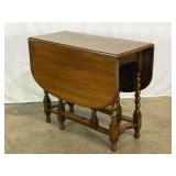 Antique Drop-Leaf Table-9873