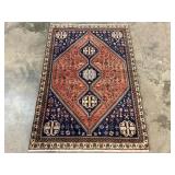 Vintage Hand Knotted Abadeh-1136