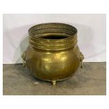 Antique Brass Planter-9855