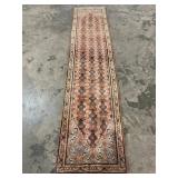 Vintage Hand Knotted Hoseinabad-1157