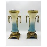 Pr Gilt Vases-9878