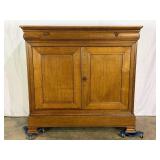 Antique Oak Cupboard-9739