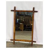 Antique Faux Bamboo Mirror-9849