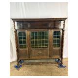 Antique Oak Cabinet-9706