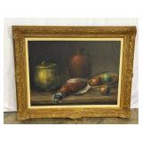 Antique Oil Painting on Canvas-9888