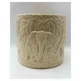 Ceramic Elephant Motif Planter