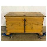 Antique Pine Trunk-9721