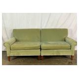 Green Upholstered Sofa