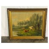 Antique Oil Painting-9891
