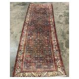 Vintage Hand Knotted Hoseinabad-1166